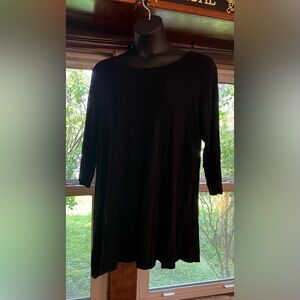 Black tunic size 2x